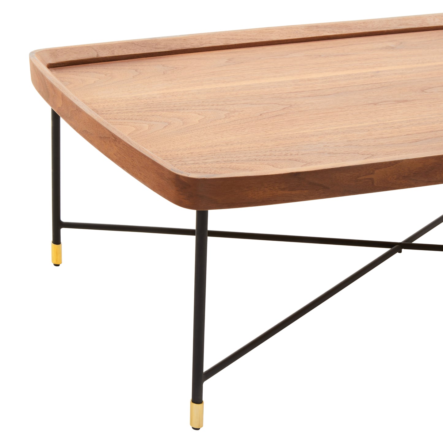 Dohat Coffee Table With Cross Legs