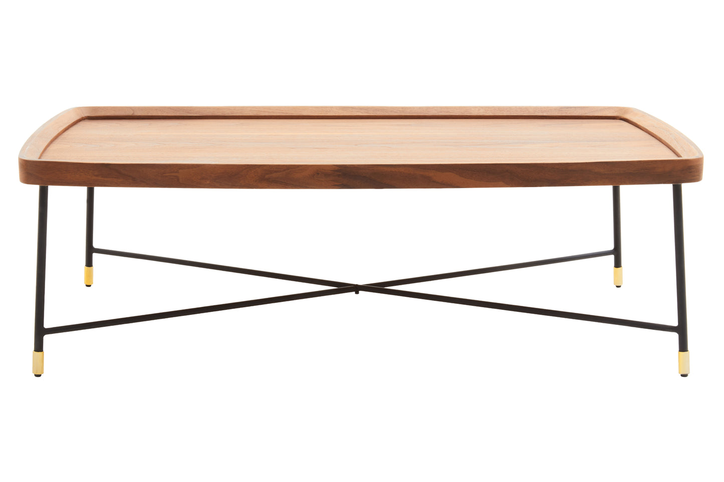 Dohat Coffee Table With Cross Legs