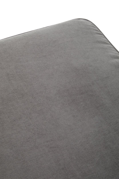 Spenca Grey Fabric Footstool