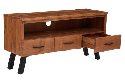 Nashi 3 Drawer Acacia Media Unit