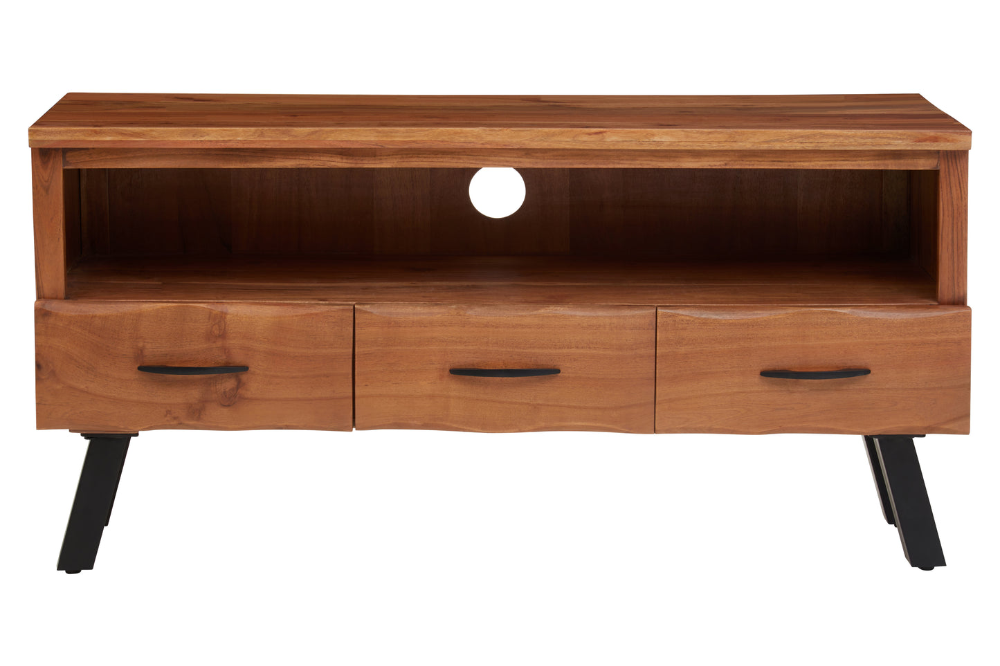 Nashi 3 Drawer Acacia Media Unit