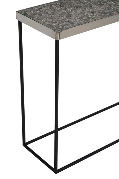 Akoli Silver Console Table