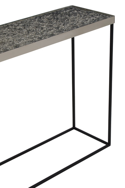 Akoli Silver Console Table