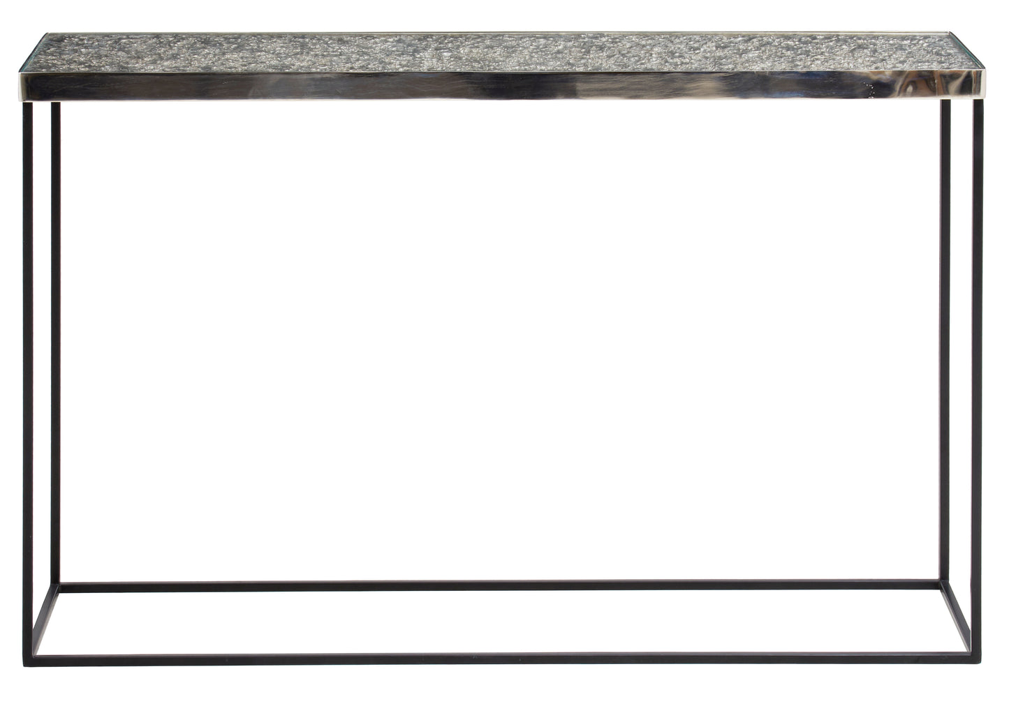 Akoli Silver Console Table