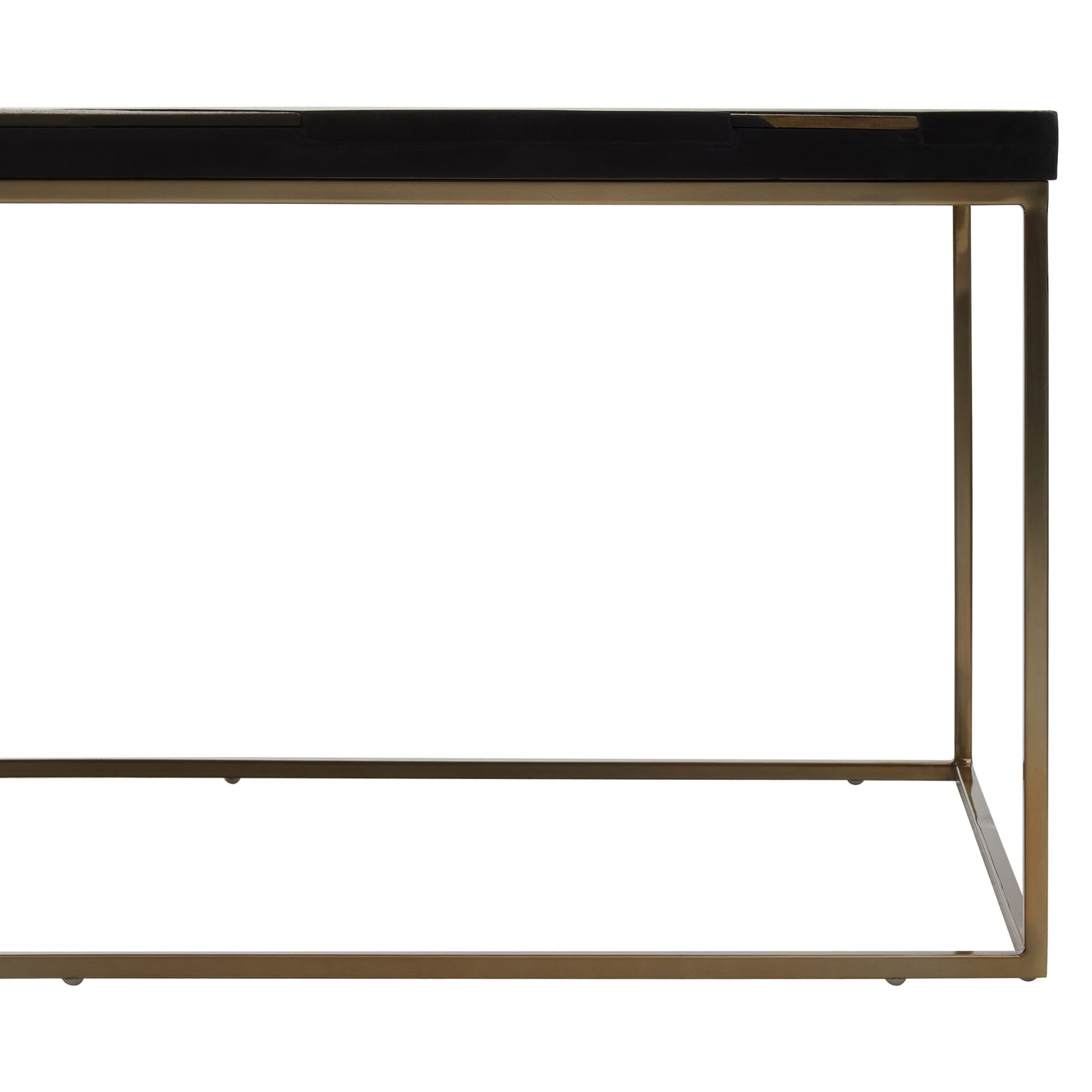 Iris Black And Gold Coffee Table