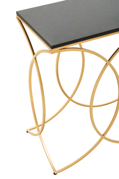 Kai Black Console Table