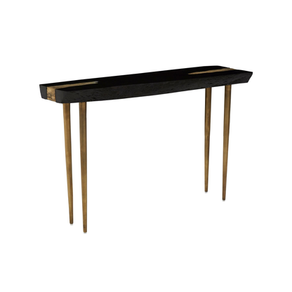 Esamra Console Table With Black Top