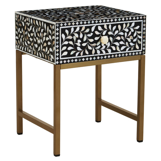 Fusi 1 Drawer Side Table