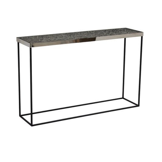 Akoli Silver Console Table