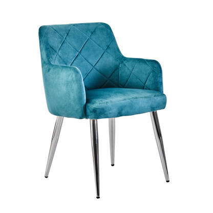 Tamzi Light Blue Splayed Dining Chair