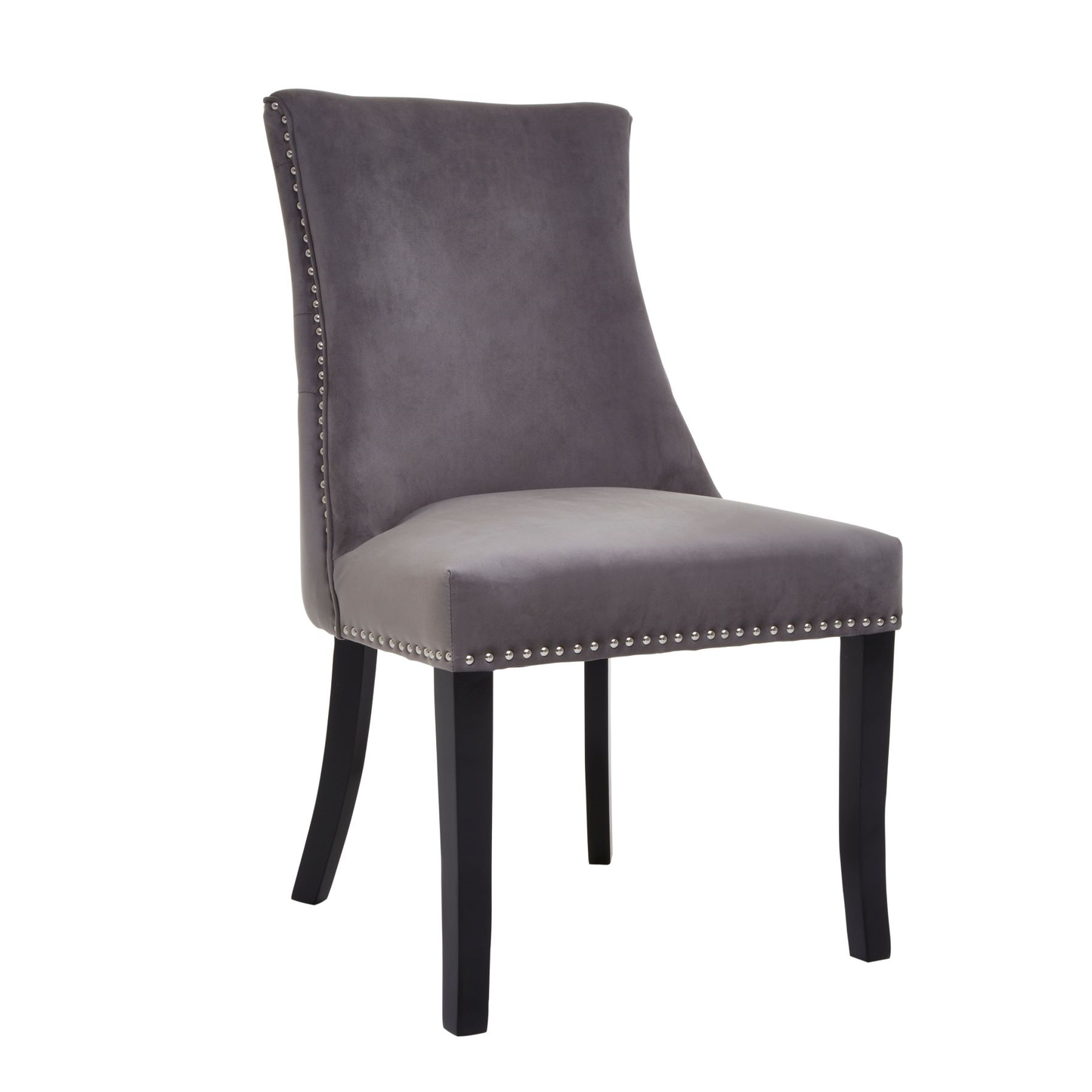 Kensi Townhouse Dark Grey Dining Chair