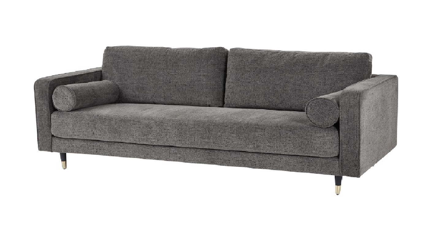 Hampton Grey Large Sofa