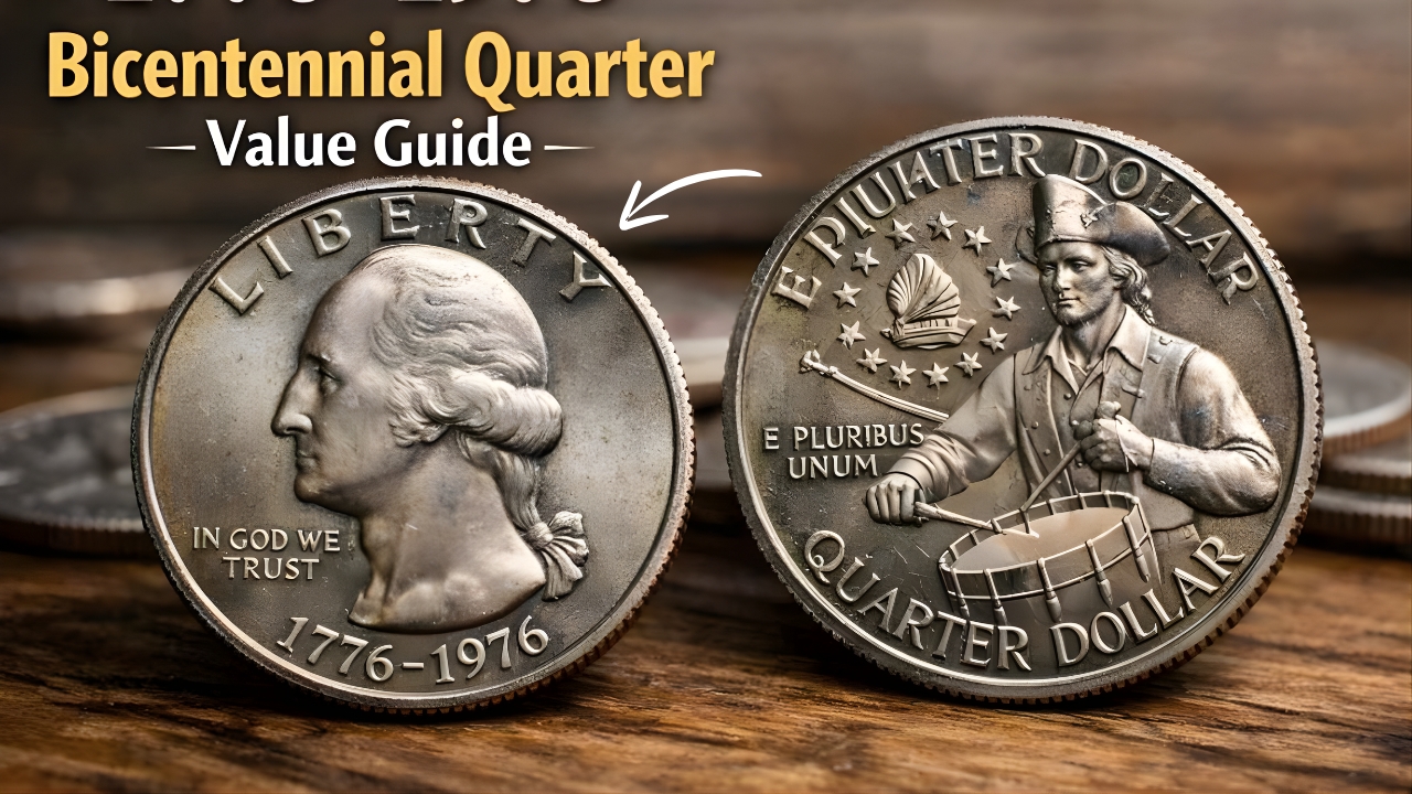 2 Bicentennial Quarters Coins